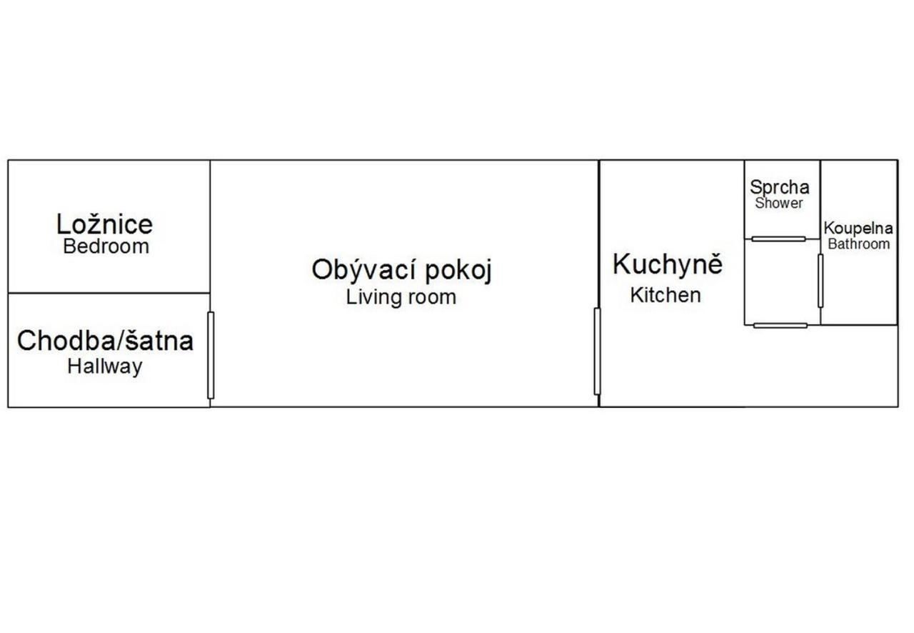 Apartman Pod Hradem Soběslav 외부 사진